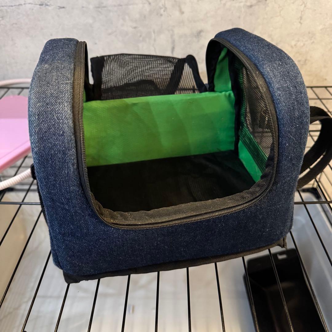 SAVIC 】小動物ケージ アンビエント80 キャリー&ヒーターのセット