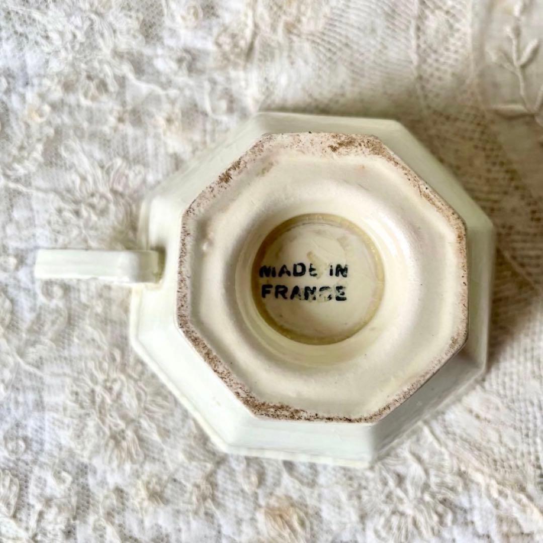 希少】クレイユモントロー オクトゴナルC&S カップ フランス