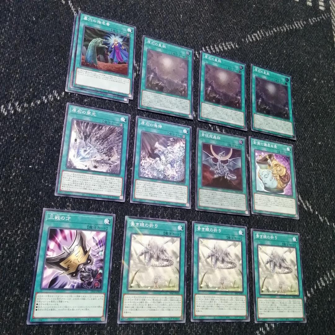 遊戯王 原石 青眼 デッキ 原石の皇脈 赤き竜 聖王の粉砕 [04154]