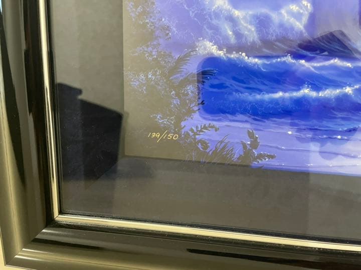 【絵画】ラッセン•モーニングブルー