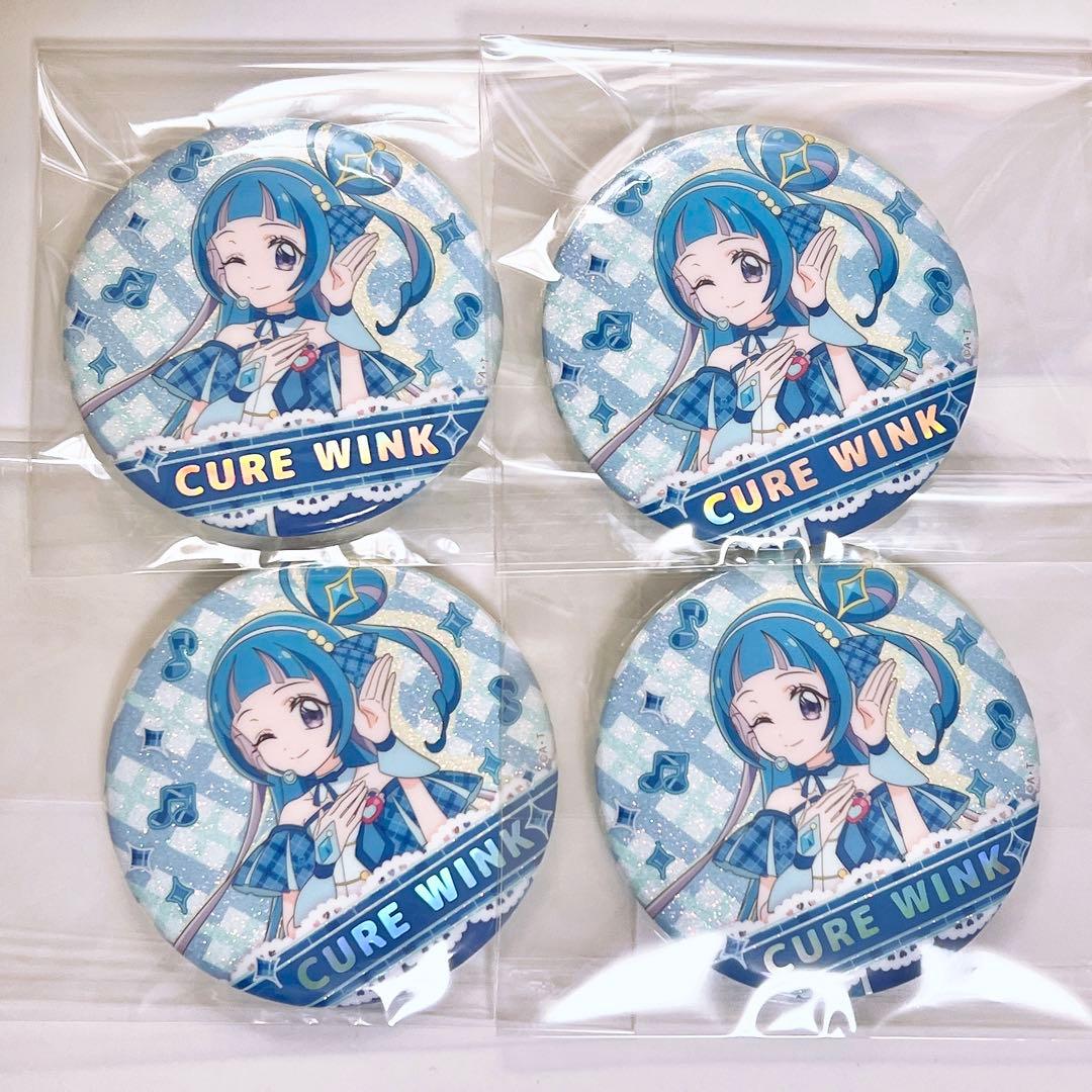 キミとアイドルプリキュア♪展 トレーディング缶バッジ キュアウインク