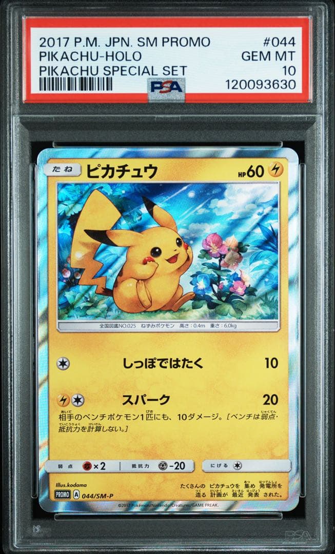 希少】psa10 連番 ピカチュウ 044/SM-P 179/SM-P