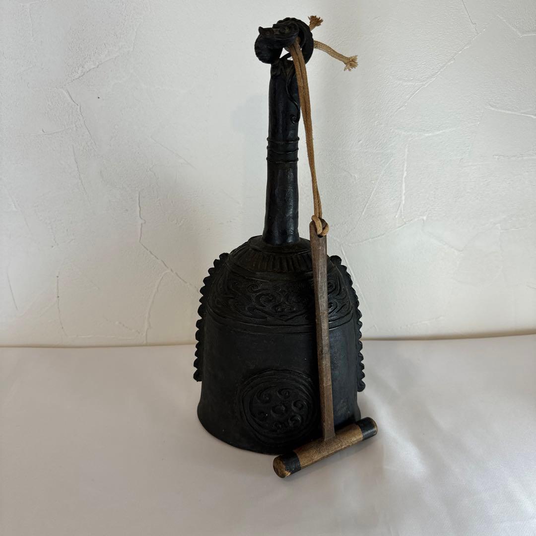 吊鐘 古銅 釣鐘 金属 工芸品 骨董 古道具 青銅器