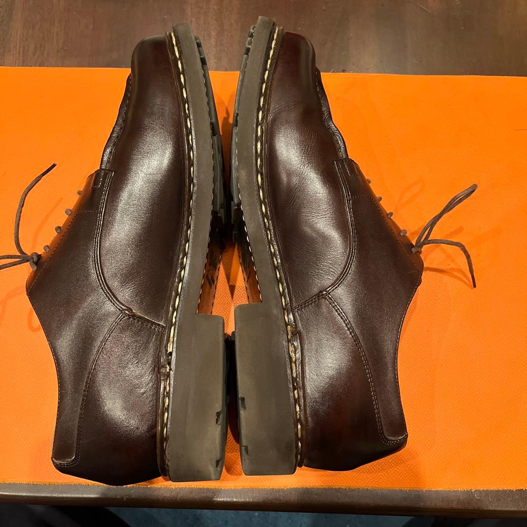 パラブーツ Uチップ シャンボード ダークブラウン UK9.5 paraboot