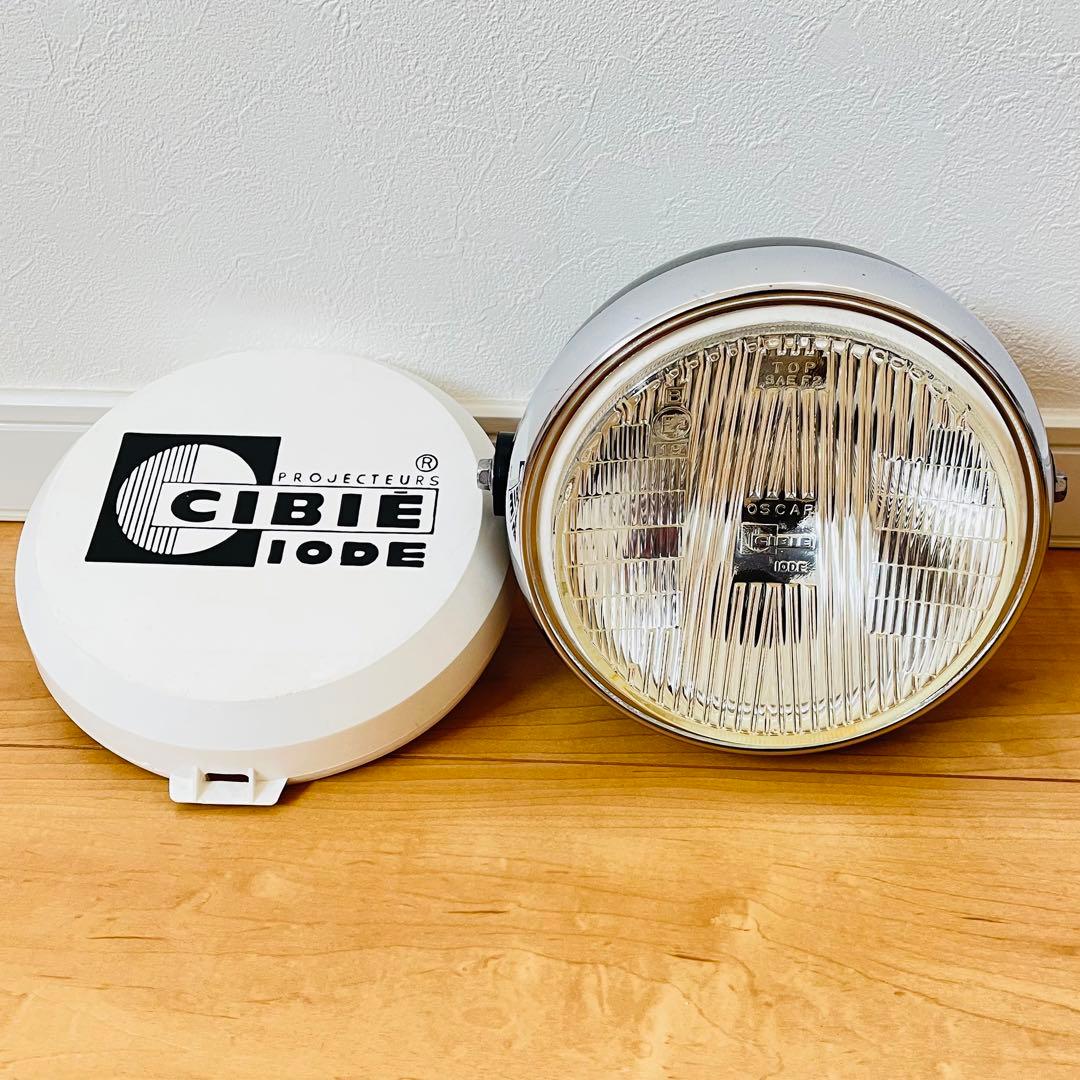 当時物シビエ180π凹みヘッドライトASSY/検索CIBIEへこみマーシャル