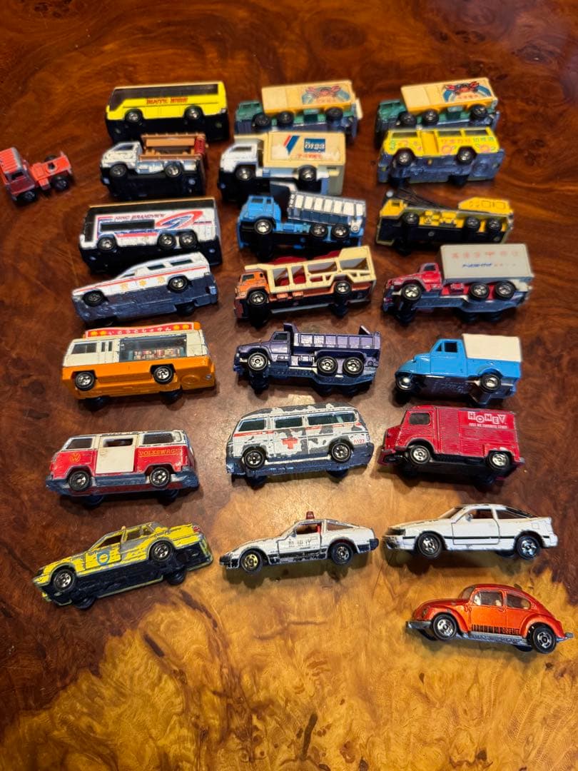 昭和レトロトミカ23台まとめレア含む、状態悪いバラ売り値下げ不可