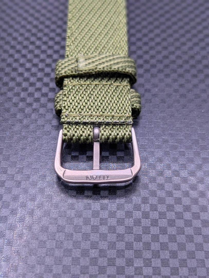 SEIKO セイコー クロノグラフ チタン 7T62-0BZ0 ミリタリー