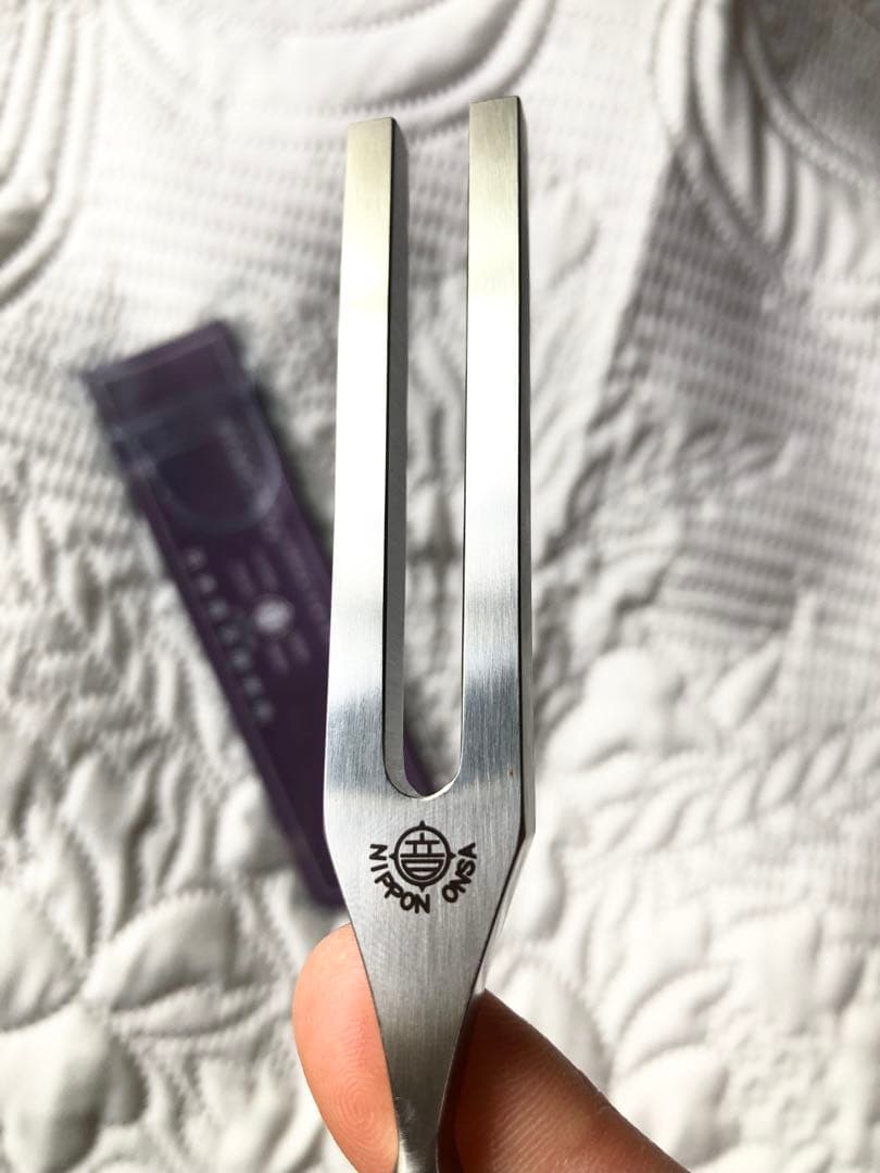 ニチオン　ステンレス製　999Hz音叉