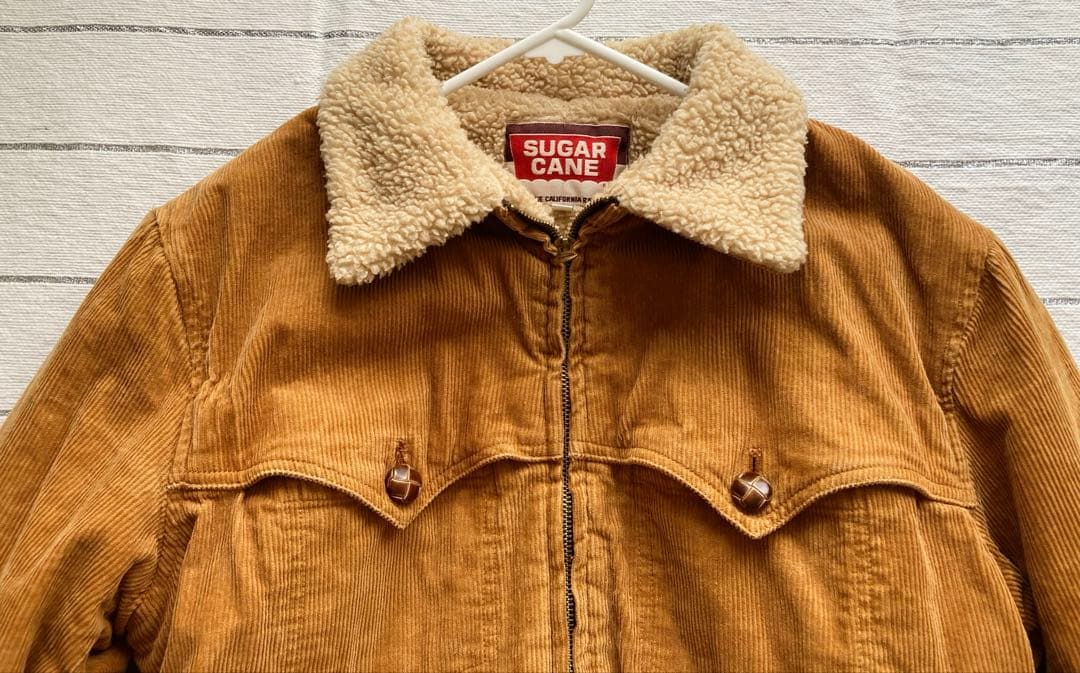 SUGAR CANE ⭐︎ コーデュロイボア ランチジャケット、ジャンパー