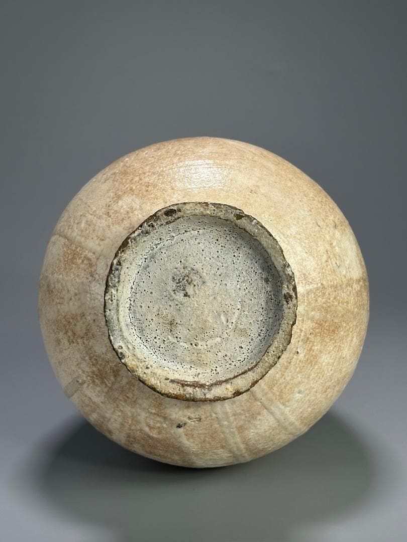 韓国美術 李朝時代 15～16世紀 李朝中期 刷毛目花瓶 華道具