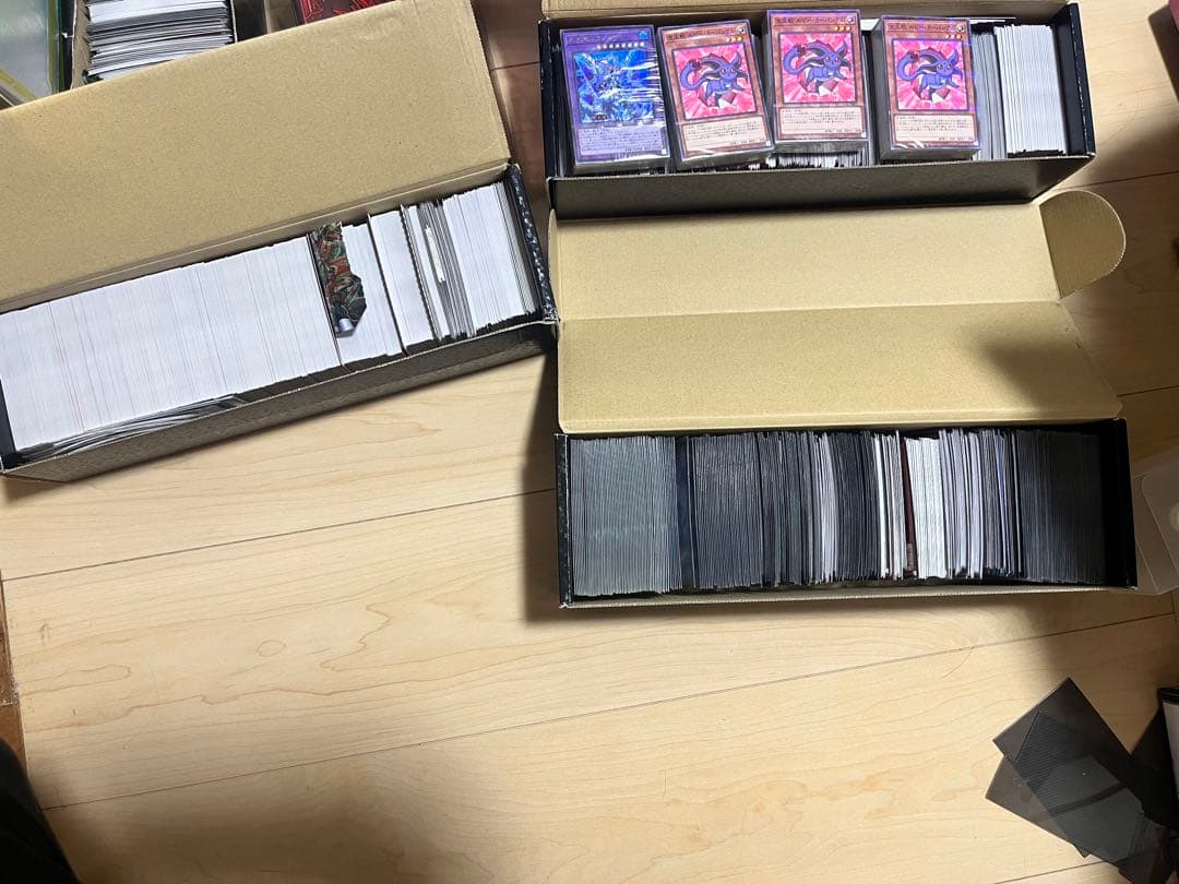 遊戯王　引退品まとめ売り　デッキ　スリーブ等