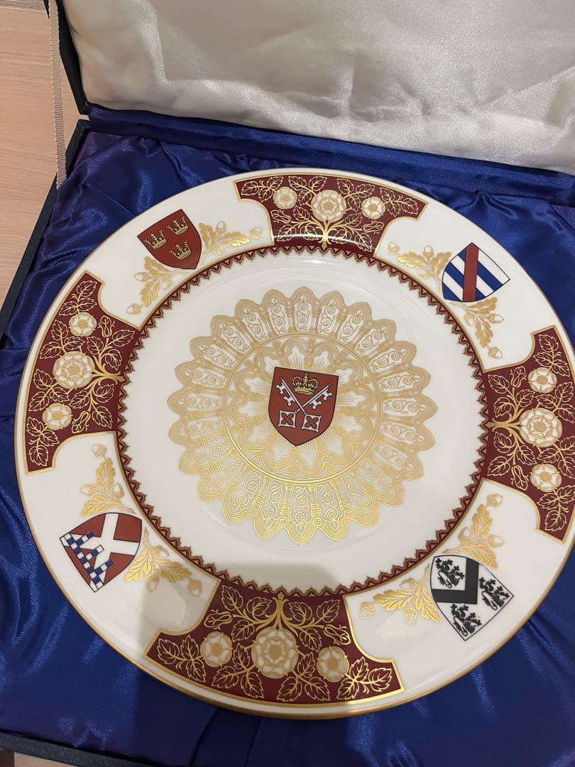 Spode ヨークミンスター皿 アンティークロイヤル イギリス 442/1122