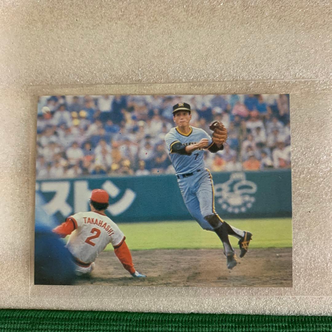 カルビープロ野球カード1979年阪神タイガース真弓明信 - メルカリ