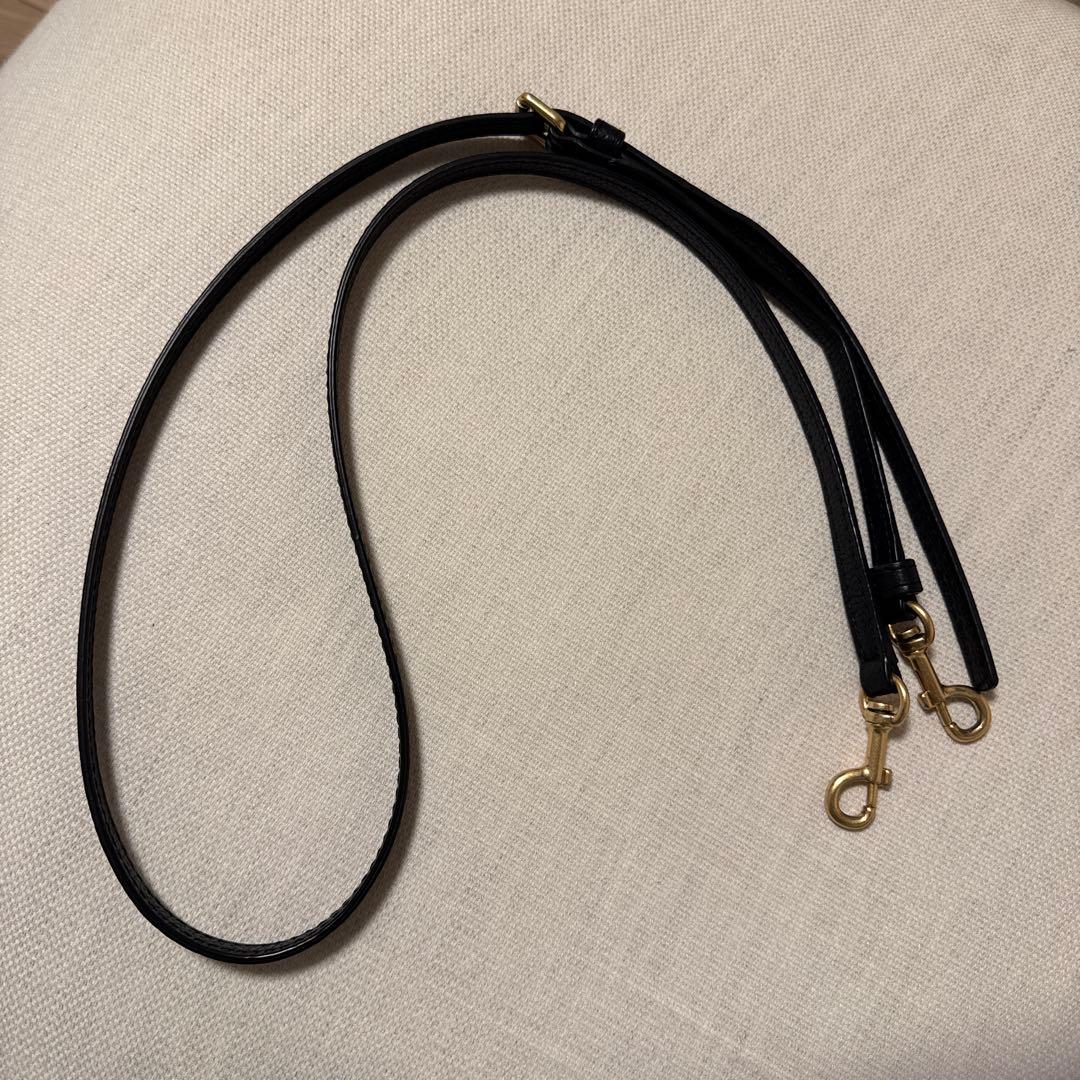 Tory Burch ブラックレザーショルダーバッグ