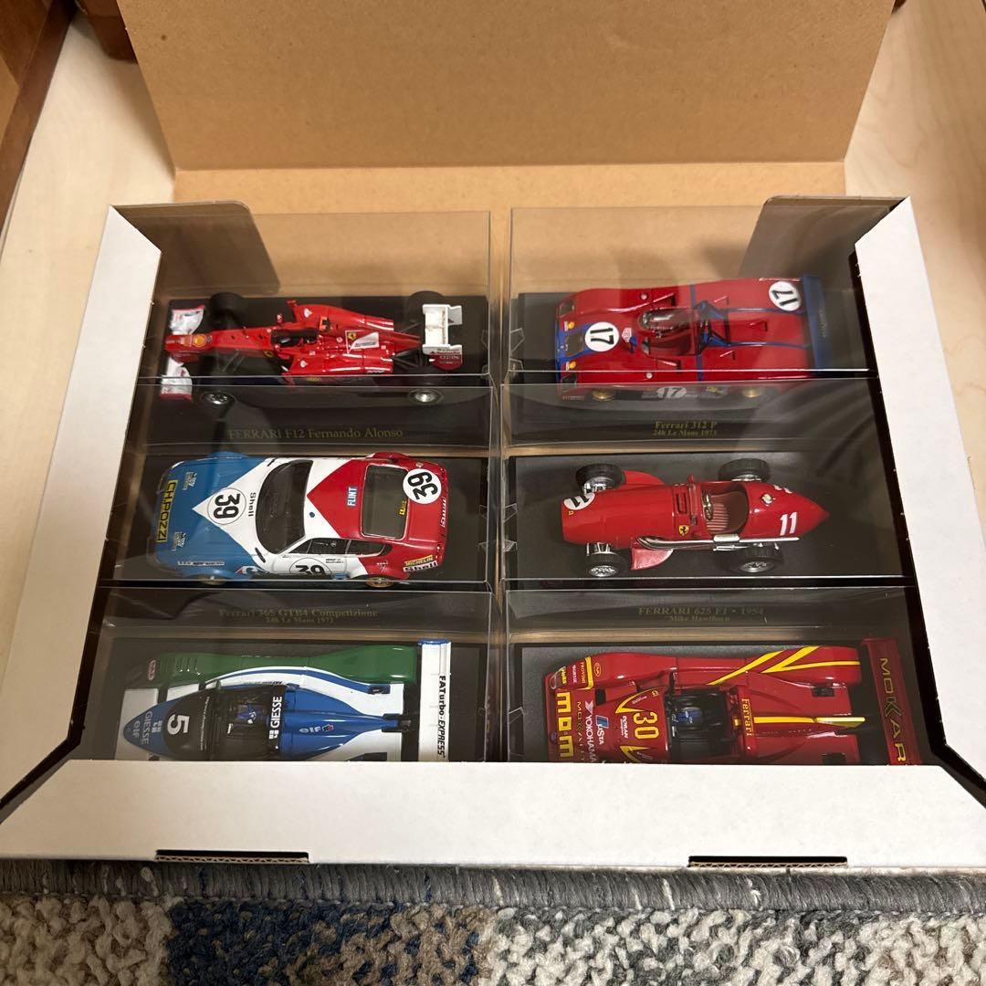 アシェット　公式フェラーリF1コレクション84台セット