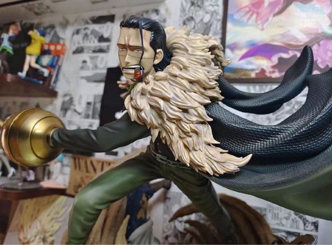 ワンピース サー·クロコダイル ガレージキット ガレキ スタチュー②①
