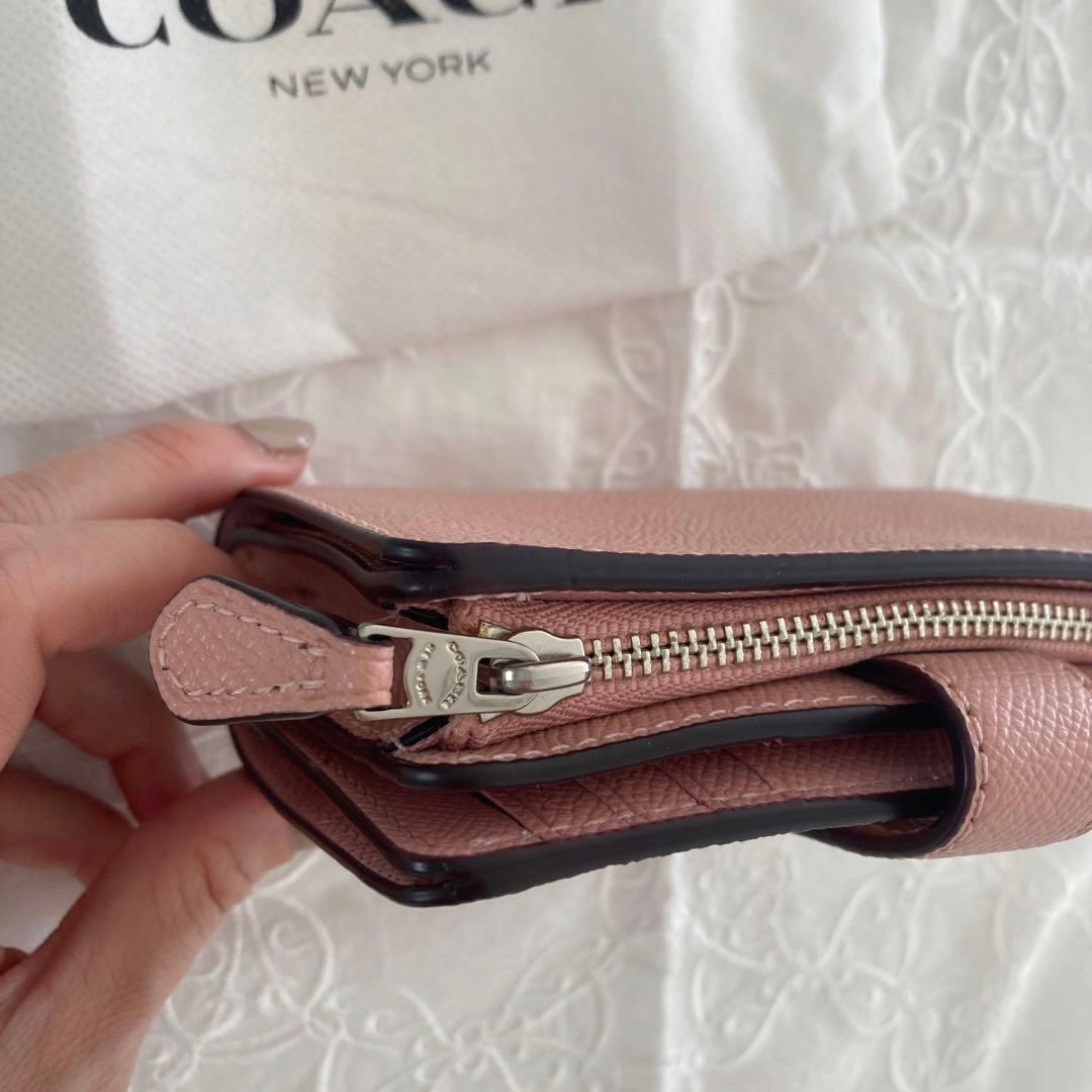 （専用出品）　COACH　コーチ　二つ折り　財布 保存袋付き