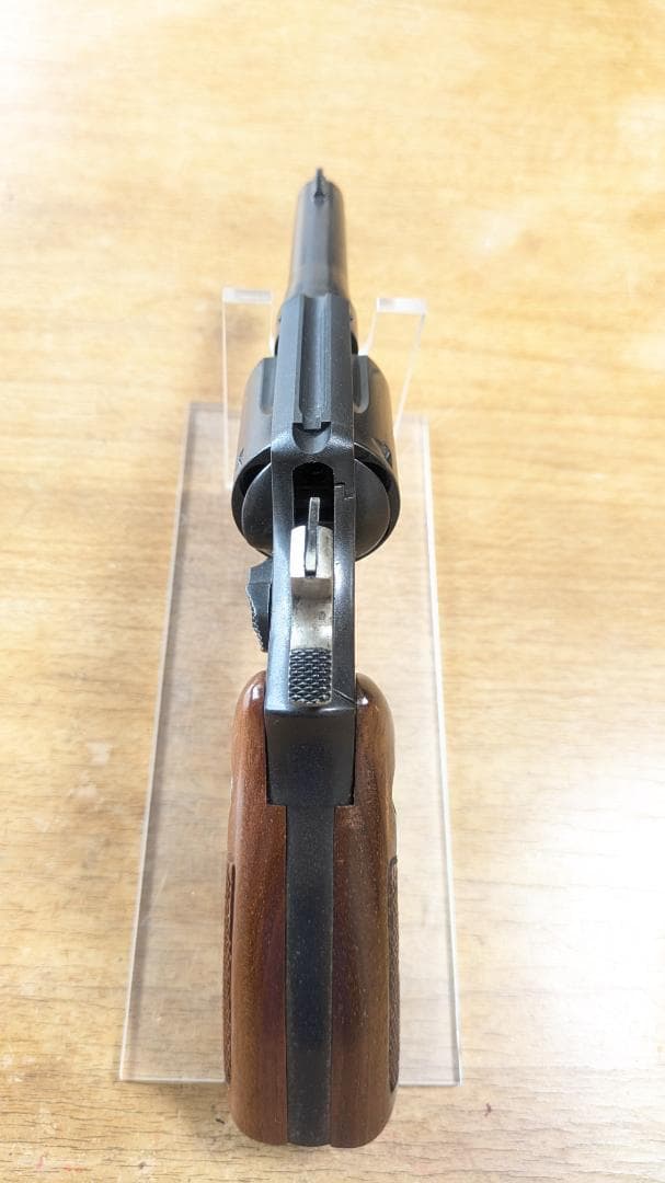 コクサイ　S&W M10 FBI SP HW モデルガン 限定木グリ