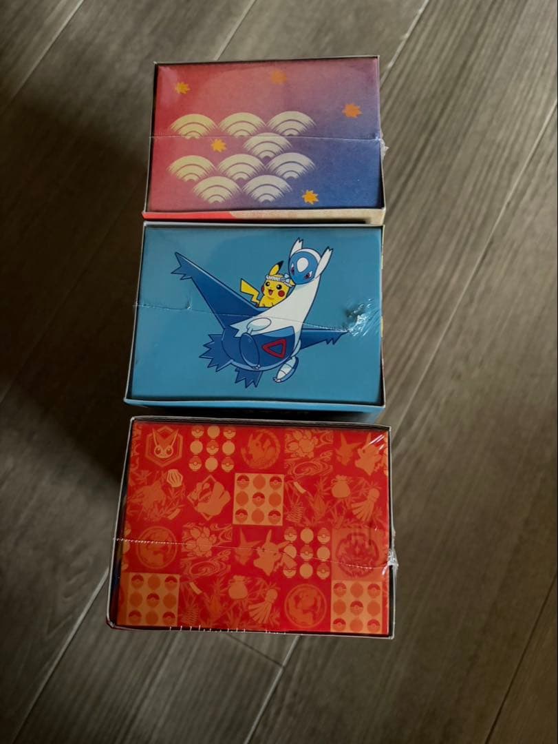 本日限定ポケモンセンター ヒロシマ　トウホク　フクオカ　スペシャルBOX 3種類