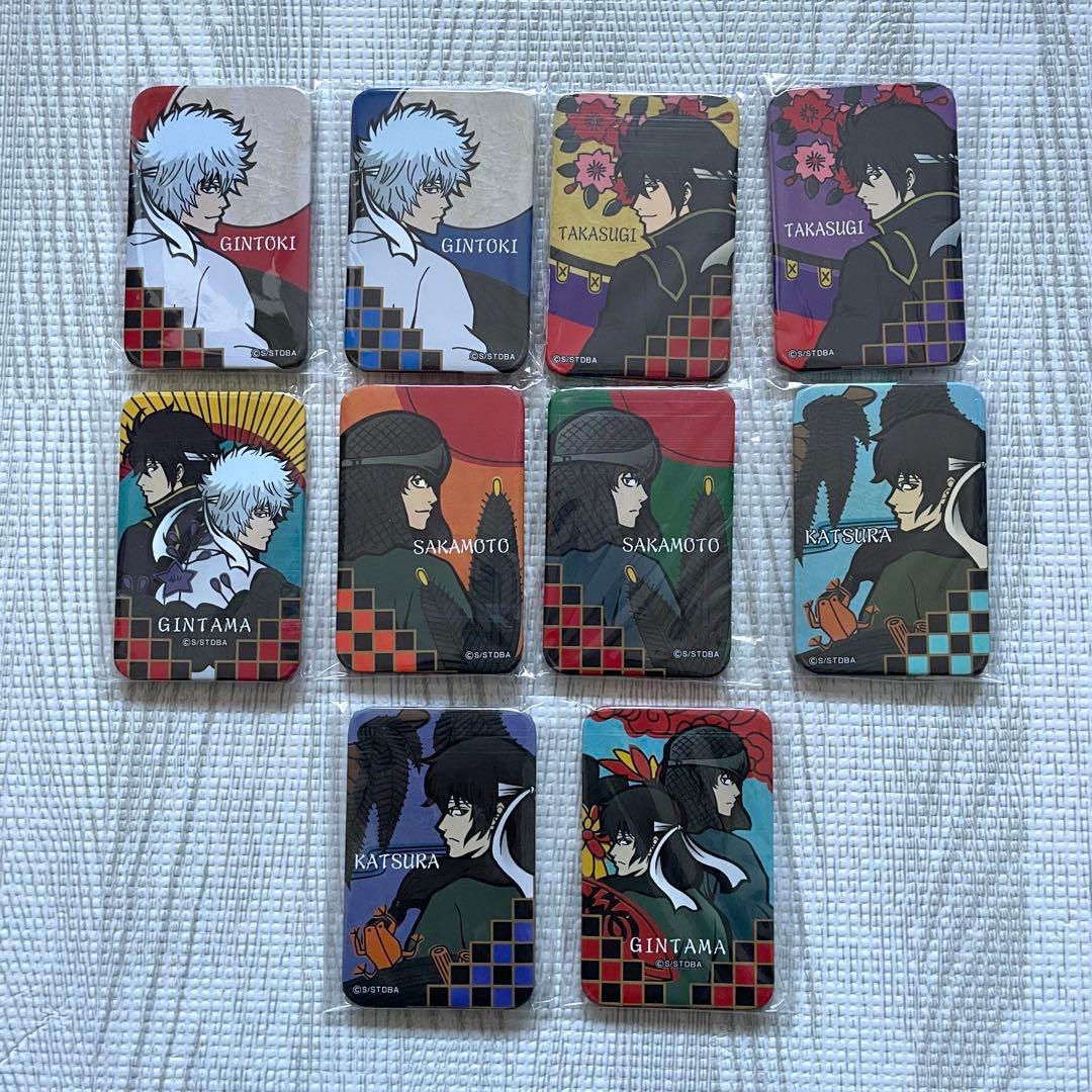 銀魂 一番くじ I賞 缶バッチ コンプリート 銀魂 J-WORLD 缶バッジ 銀時