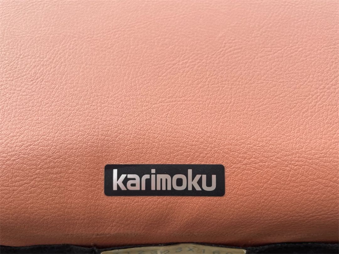 ソファー　カリモク　本革