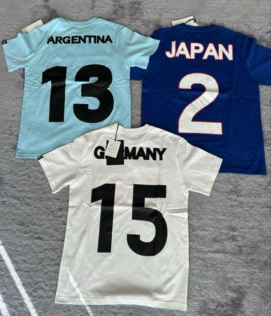 ayu マテガ 激レア 2002年サッカーW杯開催記念 数量限定版Tシャツ3種