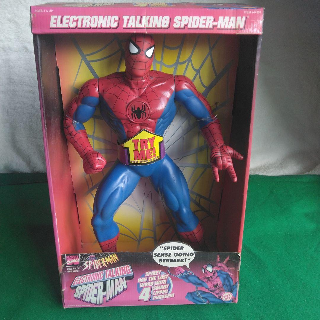 TOYBIZ製 エレクトロニックトーキング スパイダーマン 約40cm - メルカリ