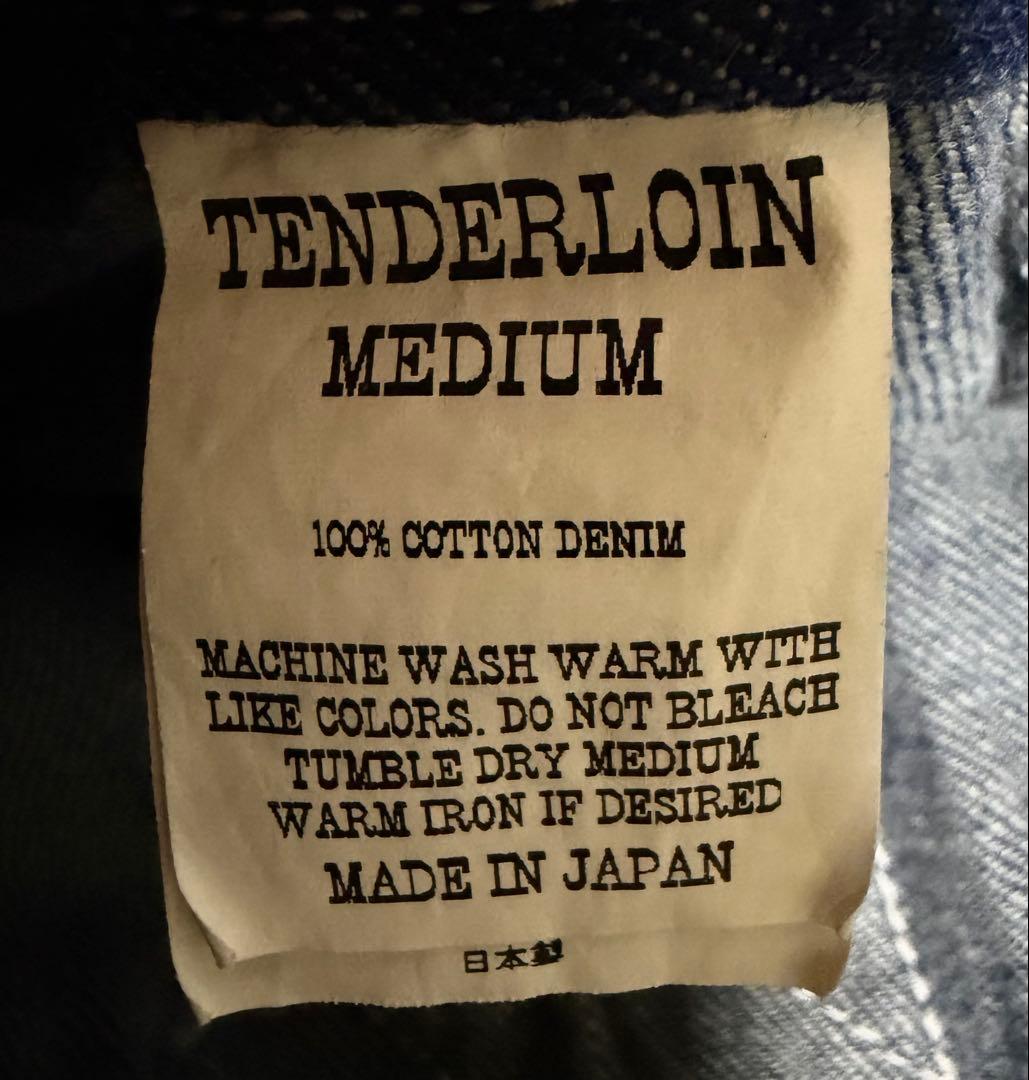 テンダーロインDENIM TROUSERS BLUE M