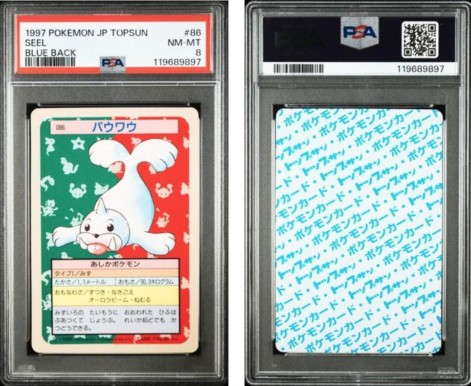 PSA 8 トップサン 青裏 まとめ売り ミュウツー カイリュー フシギバナ