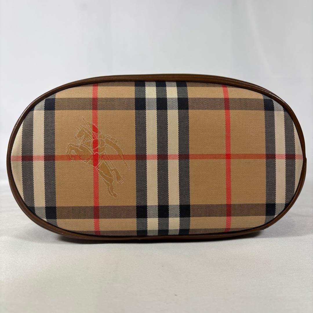 バーバリー ショルダーバッグ トートバッグ 肩掛け 巾着 ノバチェック ベージュ