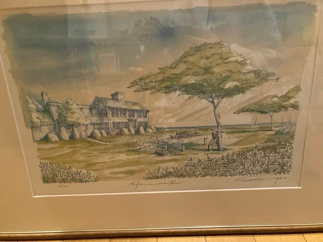 Avenue Series 水彩画 風景画 ARTIST 内田新哉
