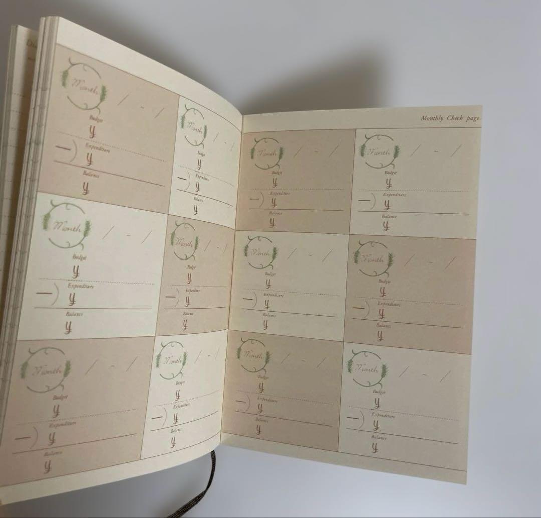 【匿名配送】未使用ACCOUNT BOOK アカウントブック お小遣い帳　レア