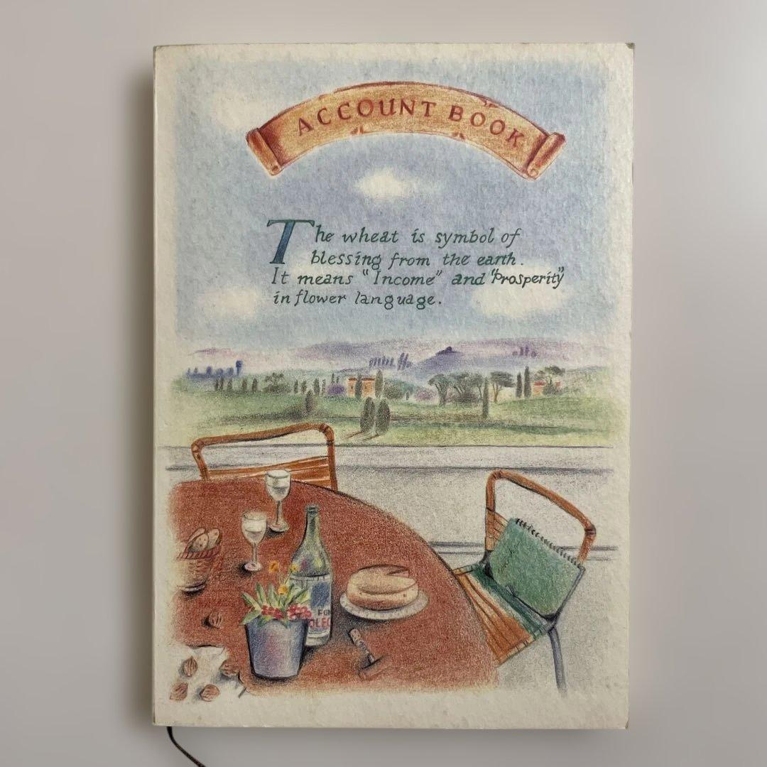 【匿名配送】未使用ACCOUNT BOOK アカウントブック お小遣い帳　レア