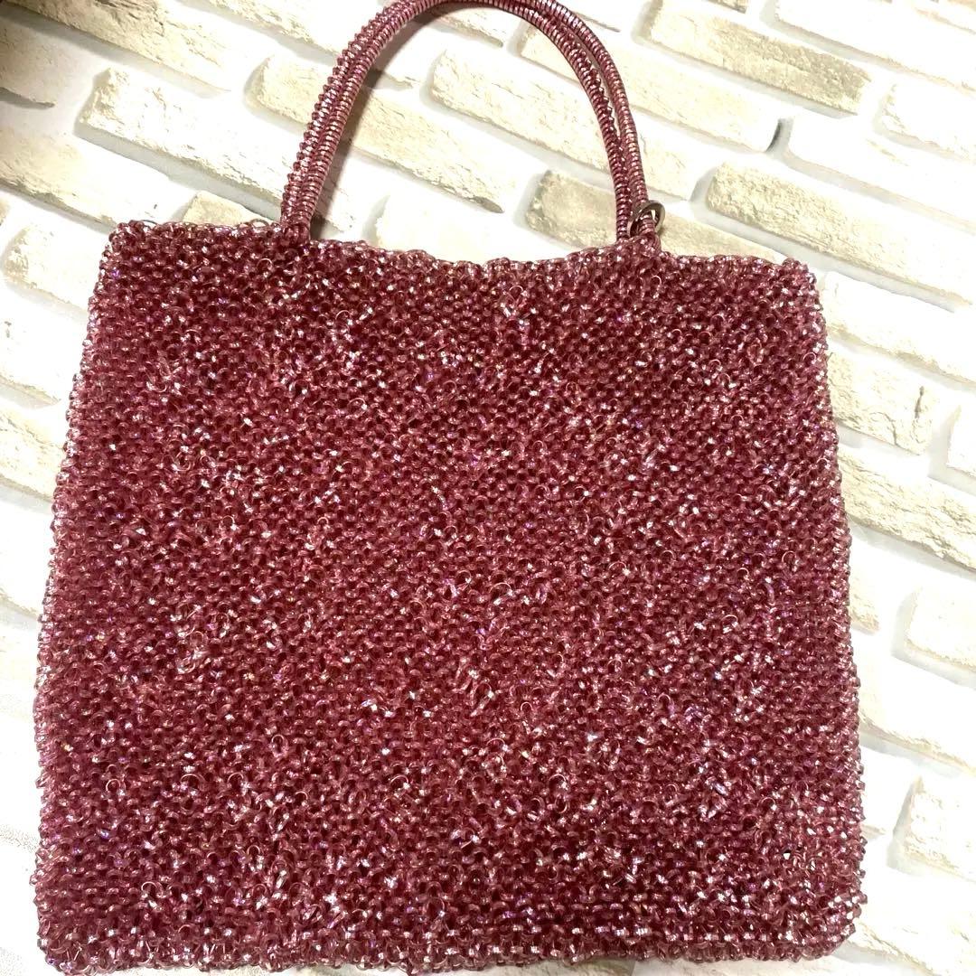 ANTEPRIMA アンテプリマ　ワイヤーバッグ ピンク　美品