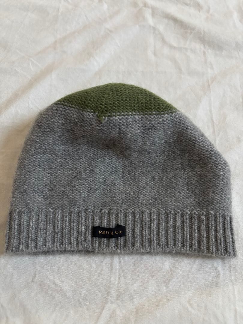 オールドマンズテーラー R&D.M CO-バイカラー ニット帽