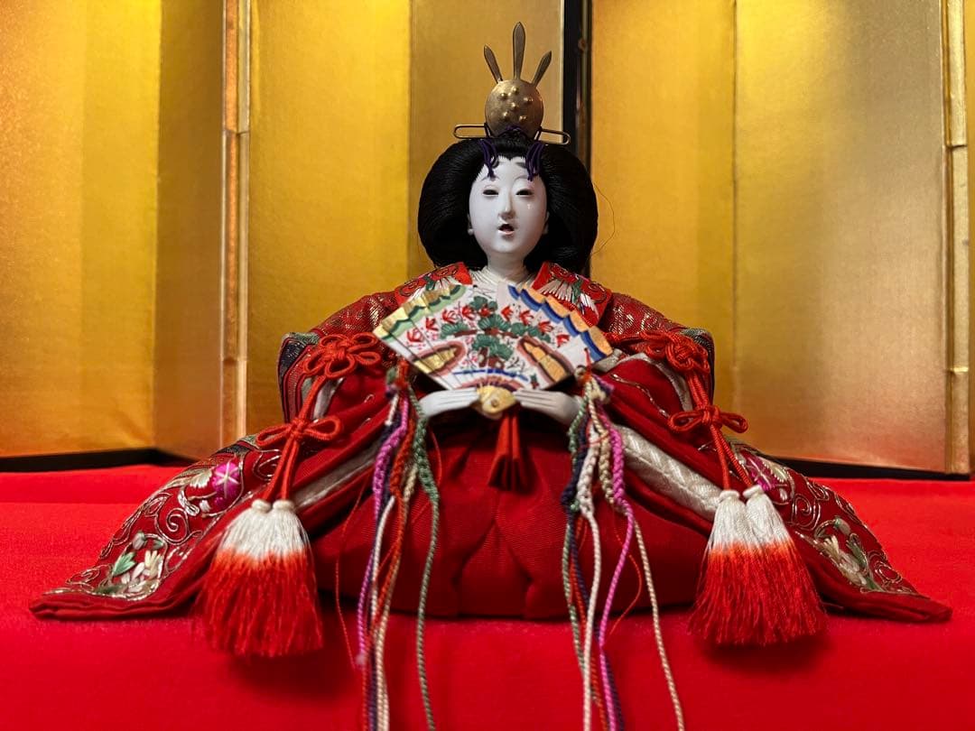 大正期～昭和初期 京雛九番 内裏雛親王飾 雛人形 お雛様 ひな祭り