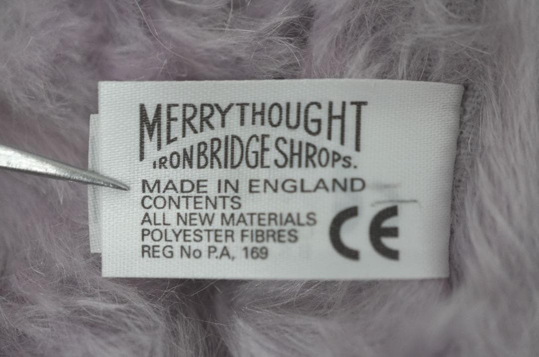 【M2512-2】メリーソート テディベア チーキー プラム シャーベット