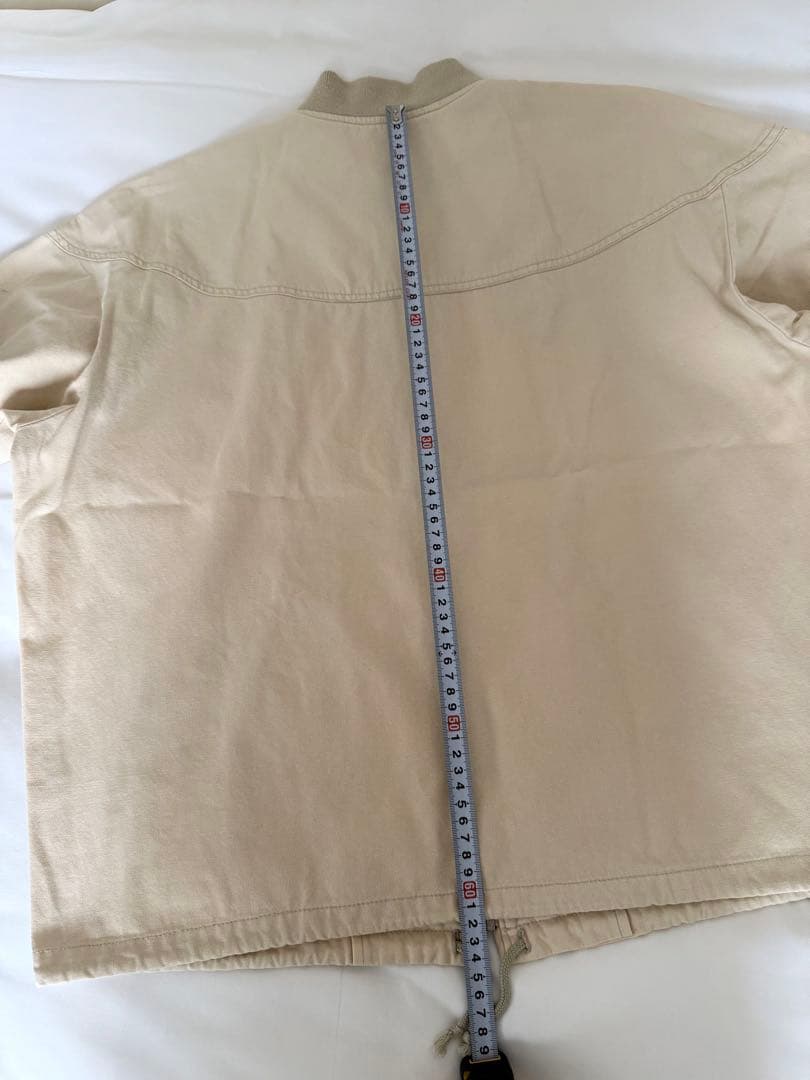90s GOODENOUGH キャップショルダージャケット ベージュ S - メルカリ