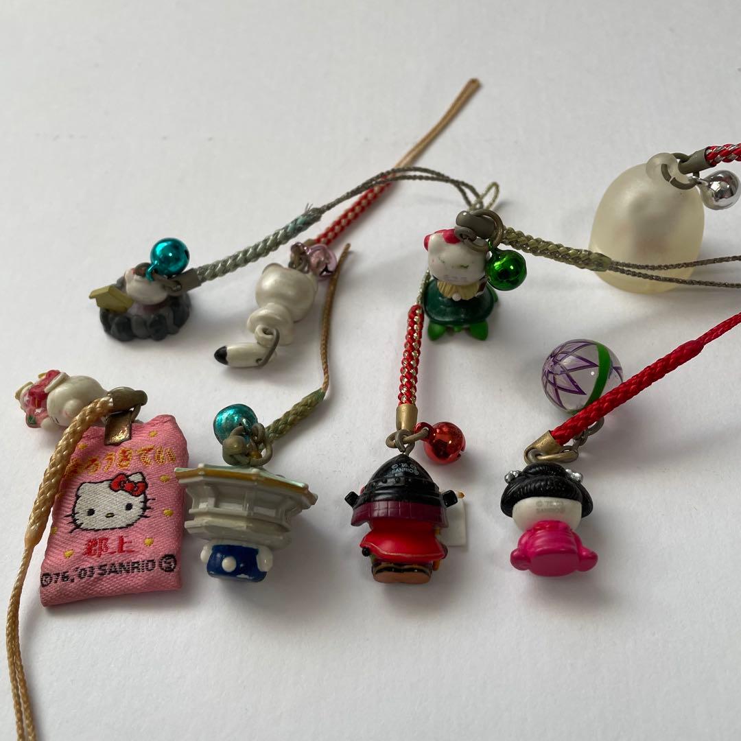 【値下】 ご当地 キティ 根付け ハワイ グアム 含む 69個 ストラップ
