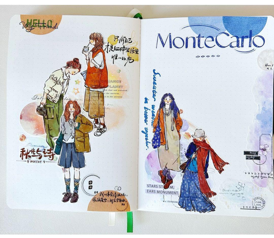 自元素文创《星球奇遇》海外マスキングテープ　マステ 【2286】