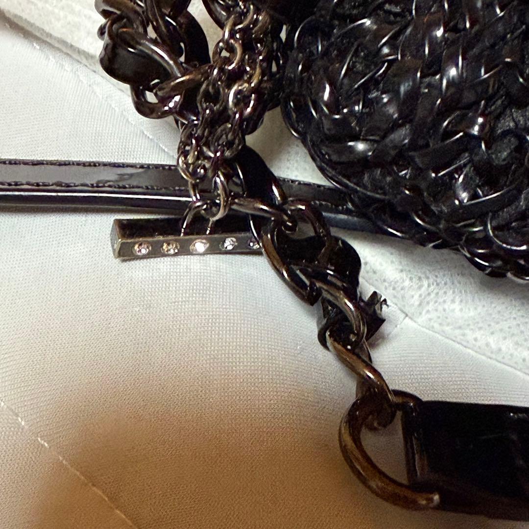 【ANTEPRIMA】ワイヤーバッグ ルッケット ブラック ミディアム 2way