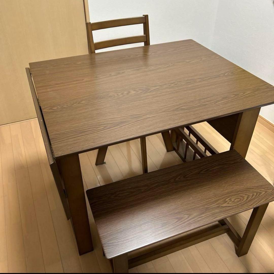 ダイニングテーブル（回転椅子・ベンチ別売り）