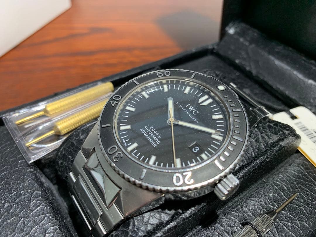 IWC GSTアクアタイマーRef.353602 ステンレス 付属品豊富 魚竜頭