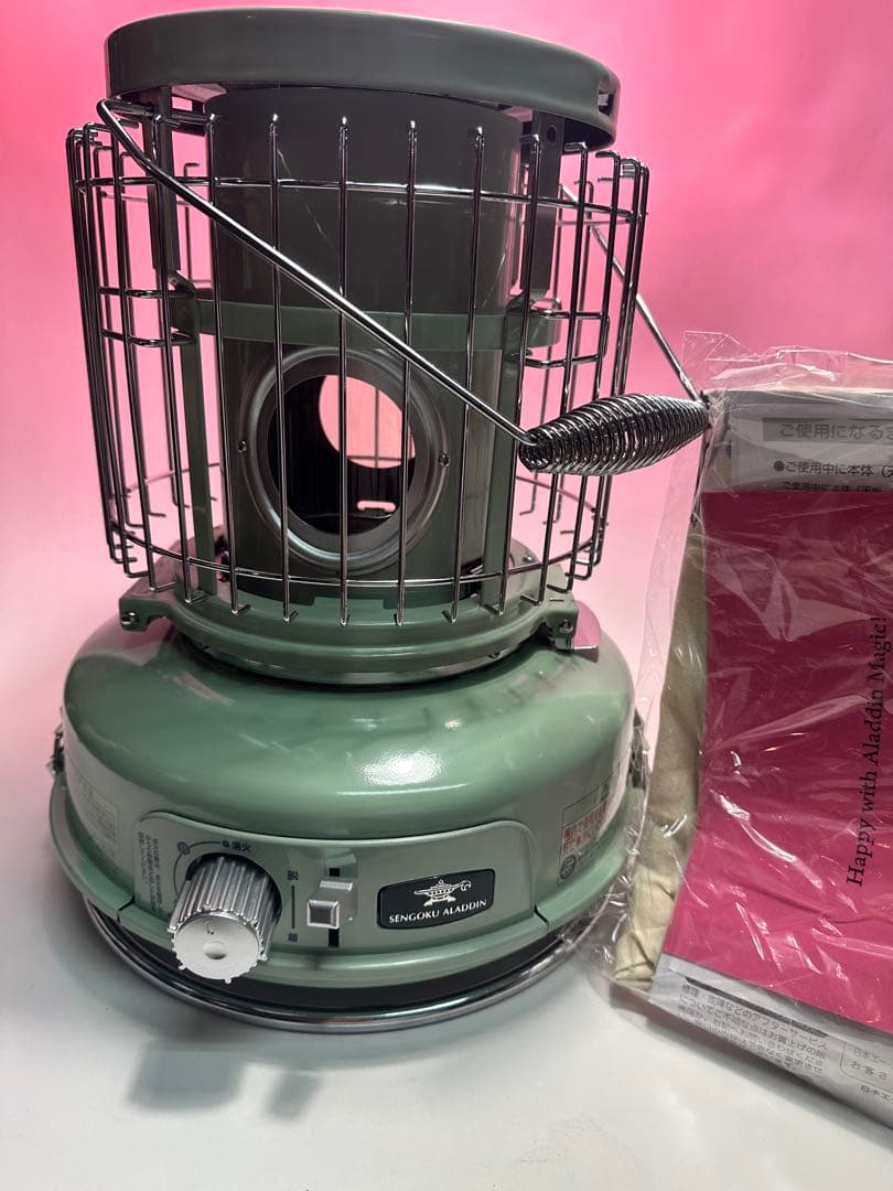 品切れ続出 アラジンALADDIN SAG BF01 グリーンストーブ 袋付き