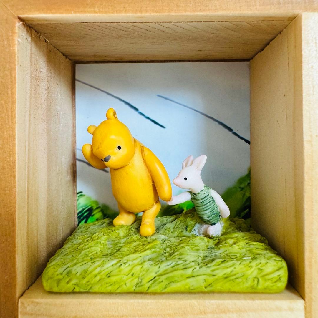 クラシックプー プーさん フィギュア ジオラマ 壁掛け 置物 人形 ベネリック