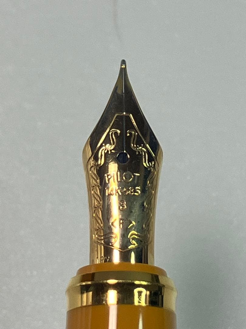 PILOT パイロット カスタム98 ダークイエロー F-nib - メルカリ