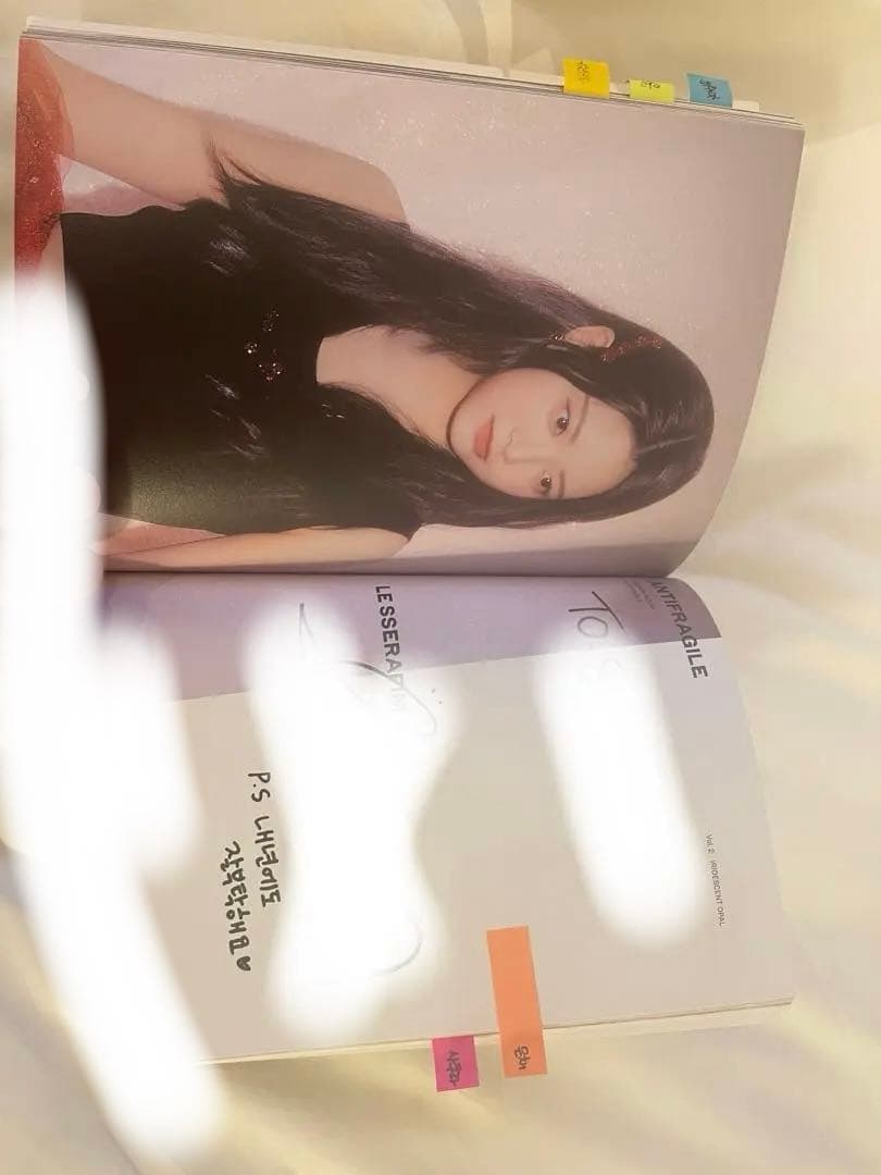 LESSERAFIM メンバー全員直筆サイン antifragile