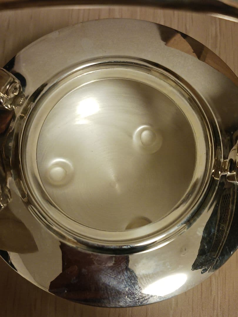 純銀製 酒器 銚子 重量 約312グラム 阪急百貨店造 - メルカリ