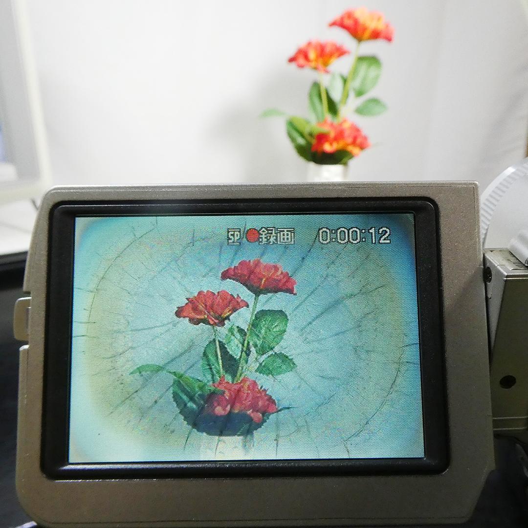 動作品ソニー DCR-TRV20 MiniDVビデオカメラ　DVDダビングに最適