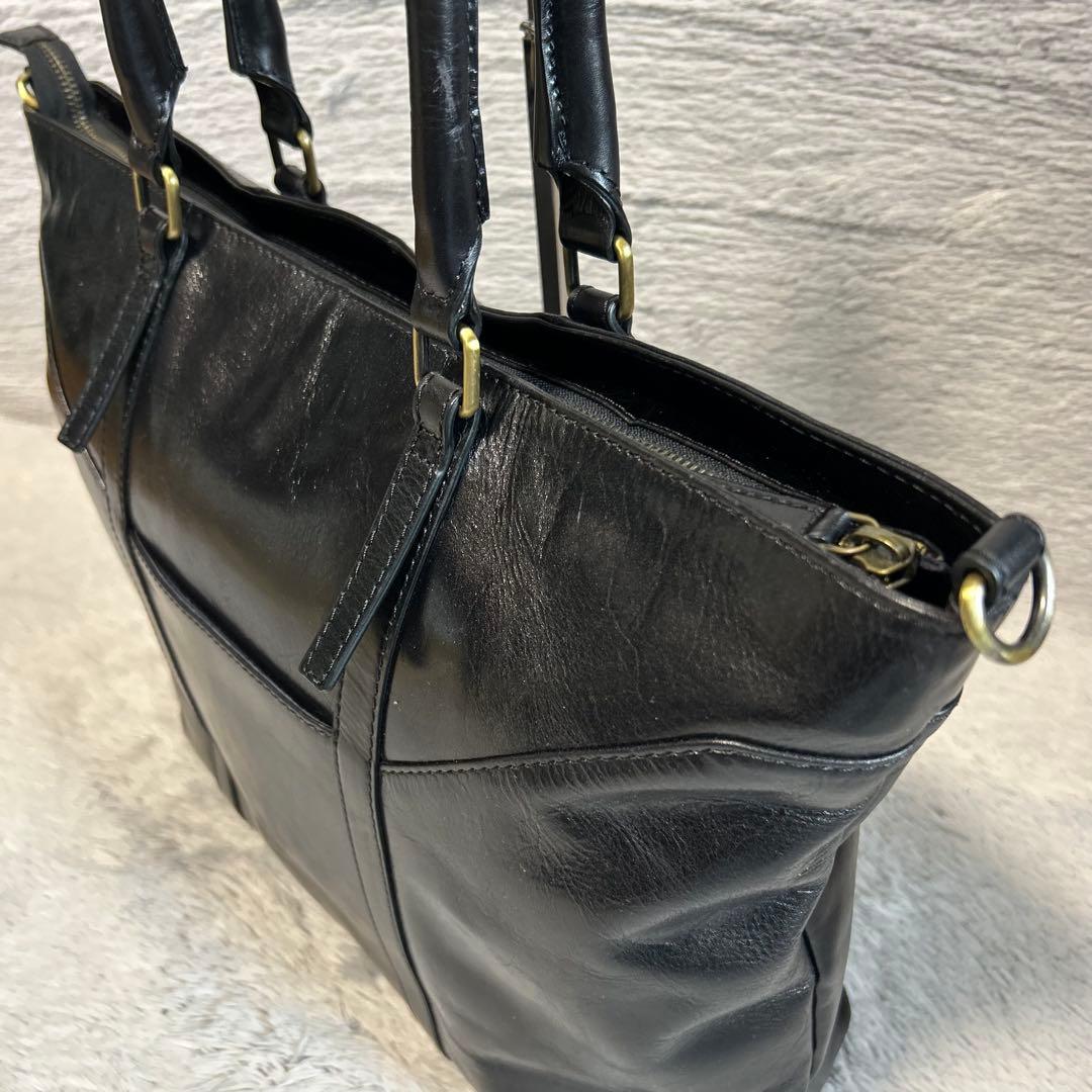 alfredoBANNISTER アルフレッド・バニスター　 トートバッグ　黒